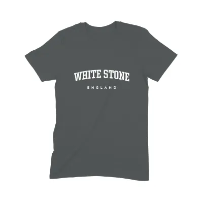 White Stone T Shirt (Varsity) - Image 2