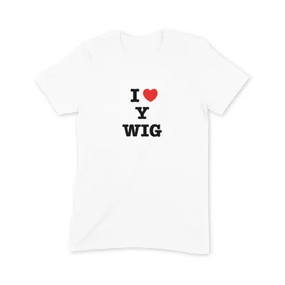 I Love Y Wig T Shirt - Image 3