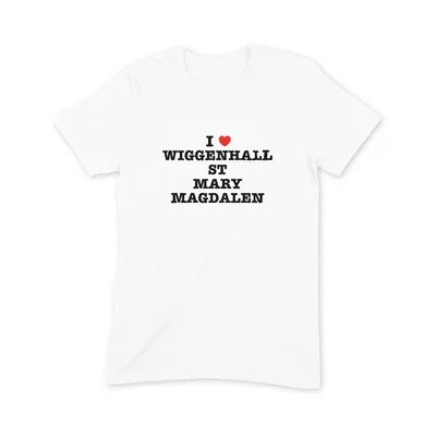 I Love Wiggenhall St Mary Magdalen T Shirt - Image 3