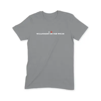I Love Willoughby-on-the-Wolds T Shirt - Image 2