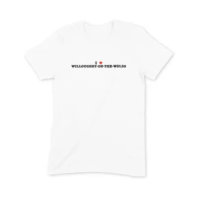 I Love Willoughby-on-the-Wolds T Shirt - Image 3