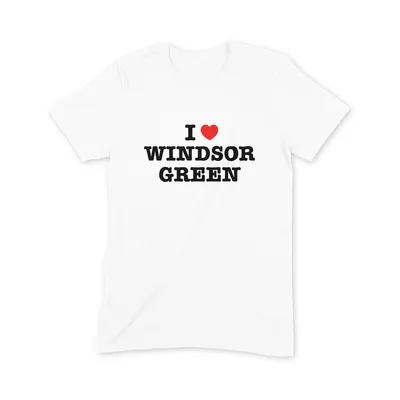 I Love Windsor Green T Shirt - Image 3