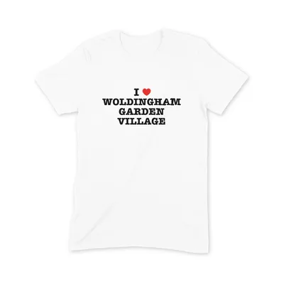 I Love Woldingham Garden Village T Shirt - Image 3