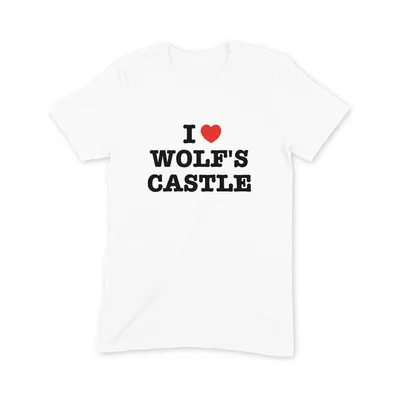 I Love Wolf's Castle T Shirt - Image 3