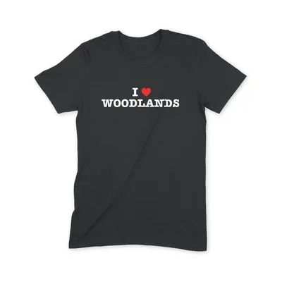 I Love Woodlands T Shirt - Image 1