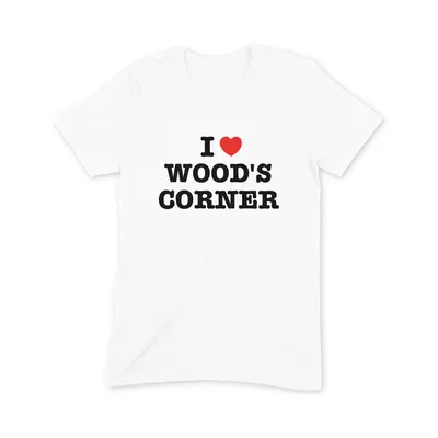 I Love Wood's Corner T Shirt - Image 3