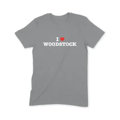 I Love Woodstock T Shirt - Image 2
