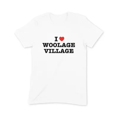 I Love Woolage Village T Shirt - Image 3