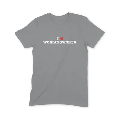 I Love Worlingworth T Shirt - Image 2