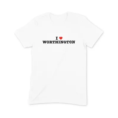 I Love Worthington T Shirt - Image 3