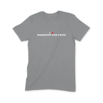 I Love Wrenbury-cum-Frith T Shirt - Image 2