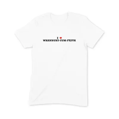 I Love Wrenbury-cum-Frith T Shirt - Image 3