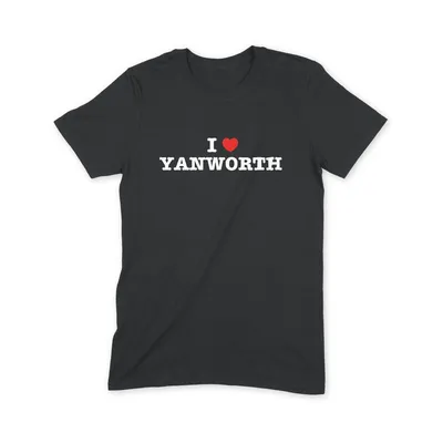 I Love Yanworth T Shirt - Image 1