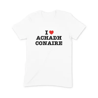 I Love Achadh Conaire T Shirt - Image 3