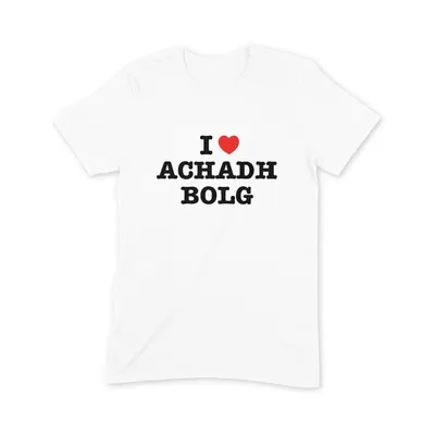 I Love Achadh Bolg T Shirt