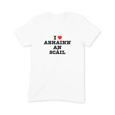 I Love Abhainn an Scáil T Shirt - Image 3