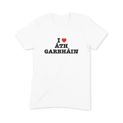 I Love Áth Garbháin T Shirt - Image 3