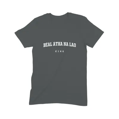 Béal Átha na Lao T Shirt (Varsity) - Image 2