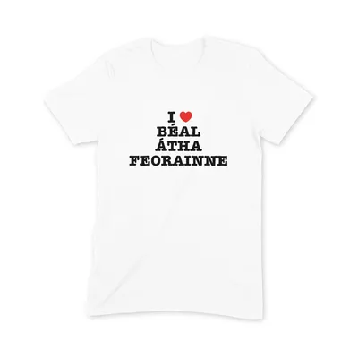I Love Béal Átha Feorainne T Shirt - Image 3