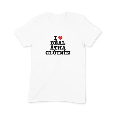 I Love Béal Átha Glúinín T Shirt - Image 3