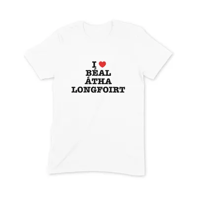 I Love Béal Átha Longfoirt T Shirt - Image 3
