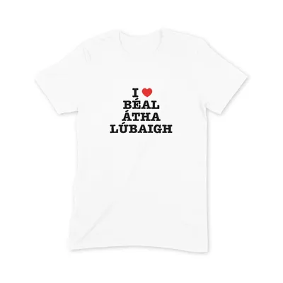 I Love Béal Átha Lúbaigh T Shirt - Image 3