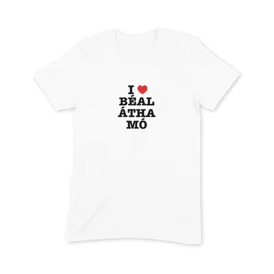 I Love Béal Átha Mó T Shirt - Image 3