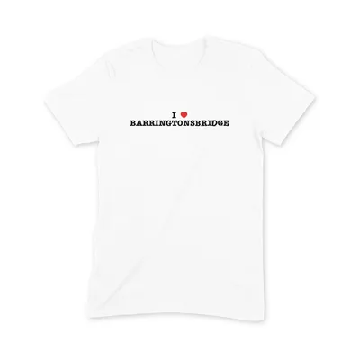 I Love Barringtonsbridge T Shirt - Image 3