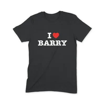 I Love Barry T Shirt