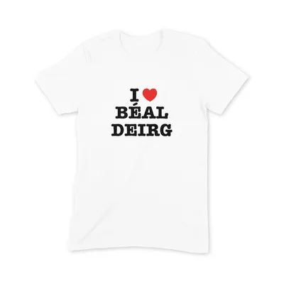 I Love Béal Deirg T Shirt - Image 3