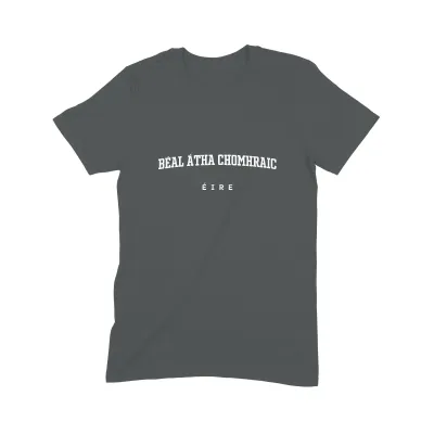 Béal Átha Chomhraic T Shirt (Varsity) - Image 2