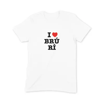 I Love Brú Rí T Shirt - Image 3