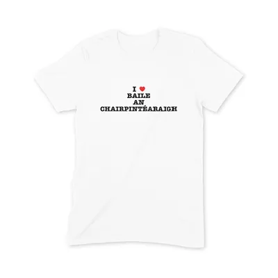 I Love Baile an Chairpintéaraigh T Shirt - Image 3