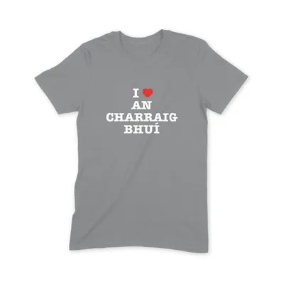 I Love An Charraig Bhuí T Shirt