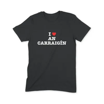 I Love An Carraigín T Shirt - Image 1