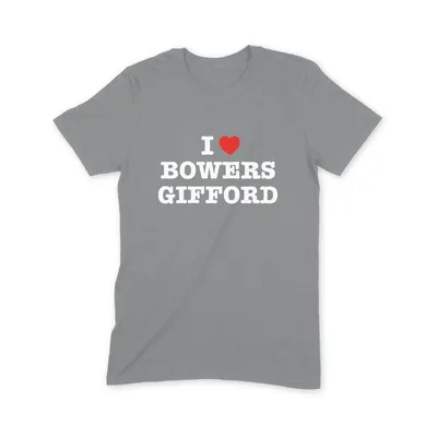 I Love Bowers Gifford T Shirt - Image 2