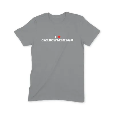 I Love Carrowmenagh T Shirt - Image 2