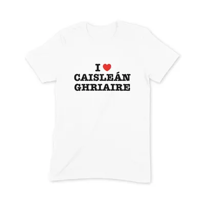 I Love Caisleán Ghriaire T Shirt - Image 3