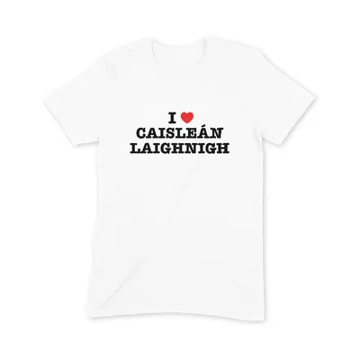 I Love Caisleán Laighnigh T Shirt - Image 3