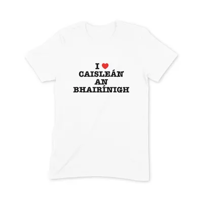 I Love Caisleán an Bhairínigh T Shirt - Image 3