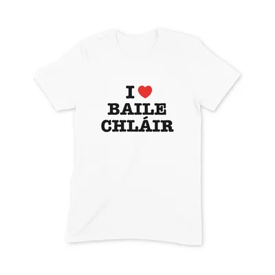 I Love Baile Chláir T Shirt - Image 3