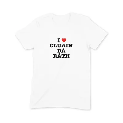 I Love Cluain Dá Ráth T Shirt - Image 3