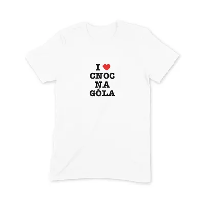 I Love Cnoc na Góla T Shirt - Image 3
