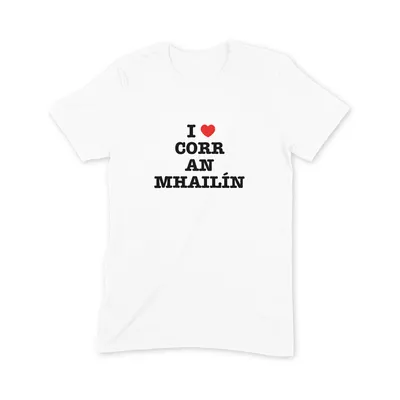 I Love Corr an Mhailín T Shirt - Image 3