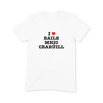 I Love Baile Mhic Cearúill T Shirt - Image 3