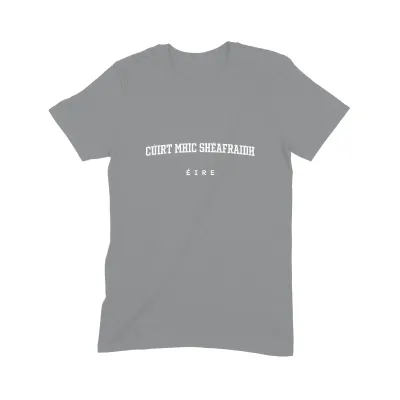 Cúirt Mhic Shéafraidh T Shirt (Varsity) - Image 8