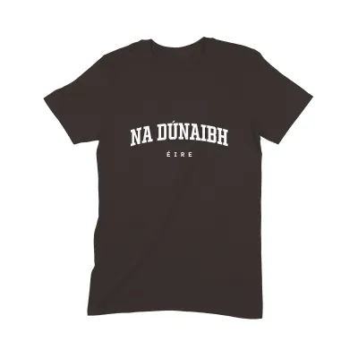Na Dúnaibh T Shirt (Varsity) - Image 3