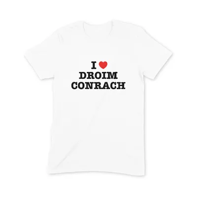 I Love Droim Conrach T Shirt - Image 3