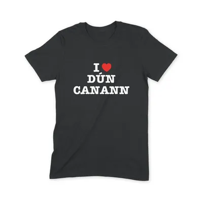 I Love Dún Canann T Shirt - Image 1