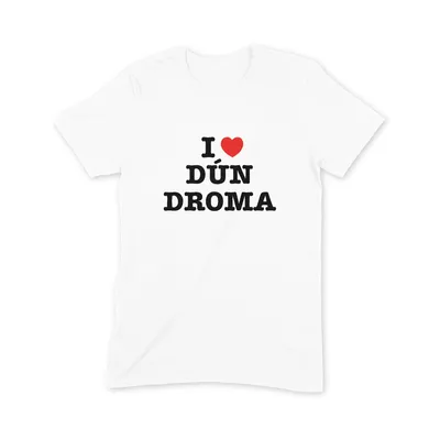 I Love Dún Droma T Shirt - Image 3